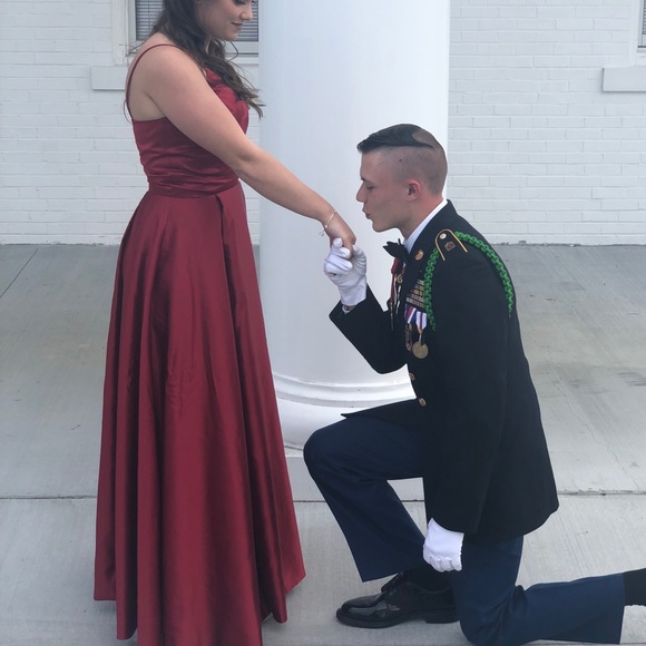 Red Formal Dress - Picture 4 of 6